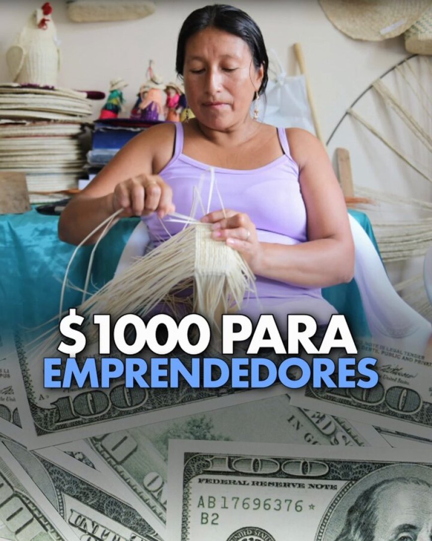🔵 ​Presidente Daniel Noboa anuncia la ampliación del programa "Incentivo Emprende", permitiendo que más negocios populares y emprendedores accedan al bono de $1.000. Esta iniciativa busca fortalecer la economía local y brindar apoyo directo a quienes impulsan el desarrollo del