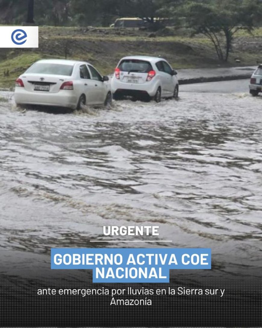 🔵 Emergencia por lluvias en la Sierra Sur y Amazonía