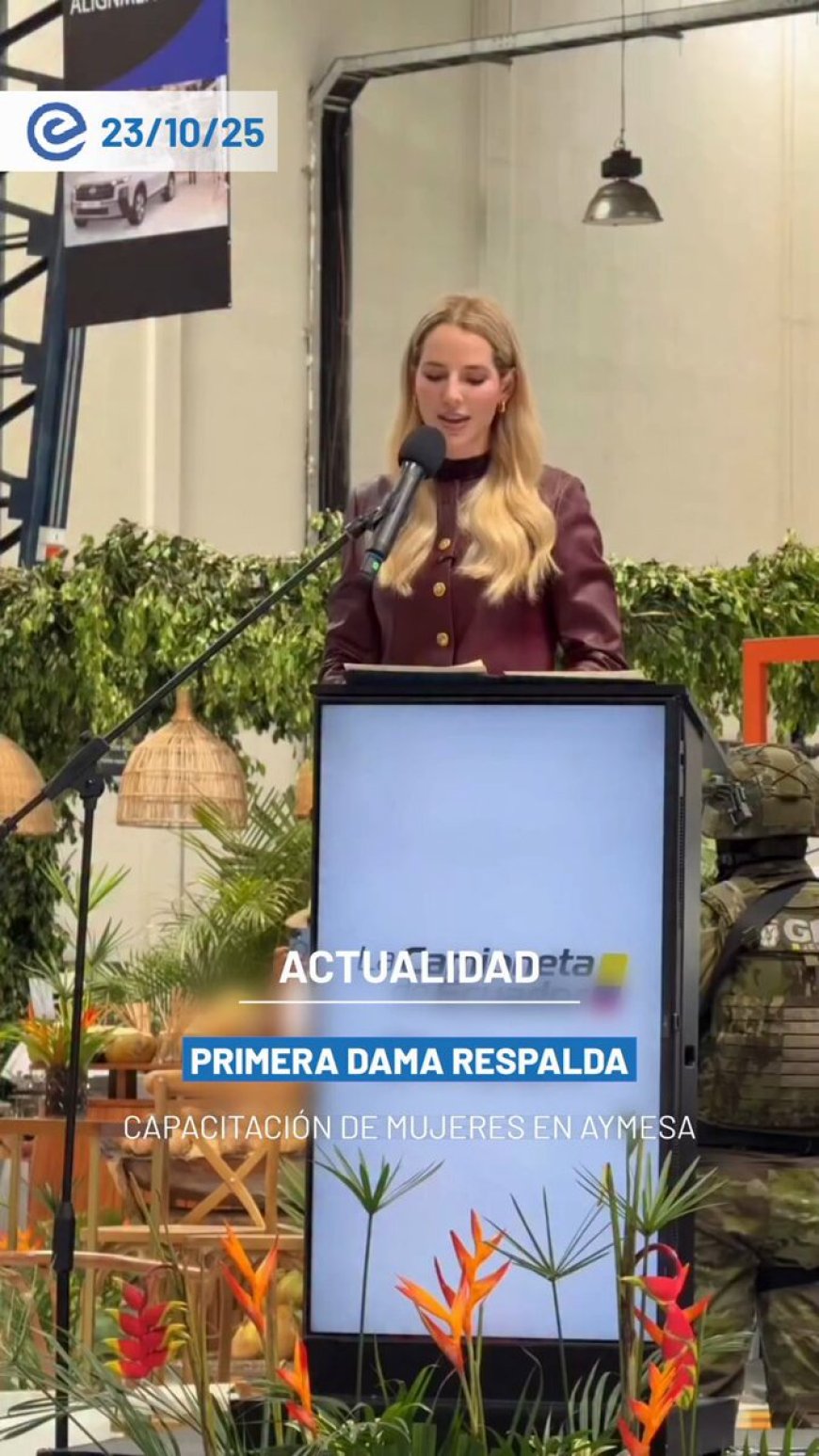 🔵 Orgullo ecuatoriano | Camioneta ensamblada por mujeres en Aymesa