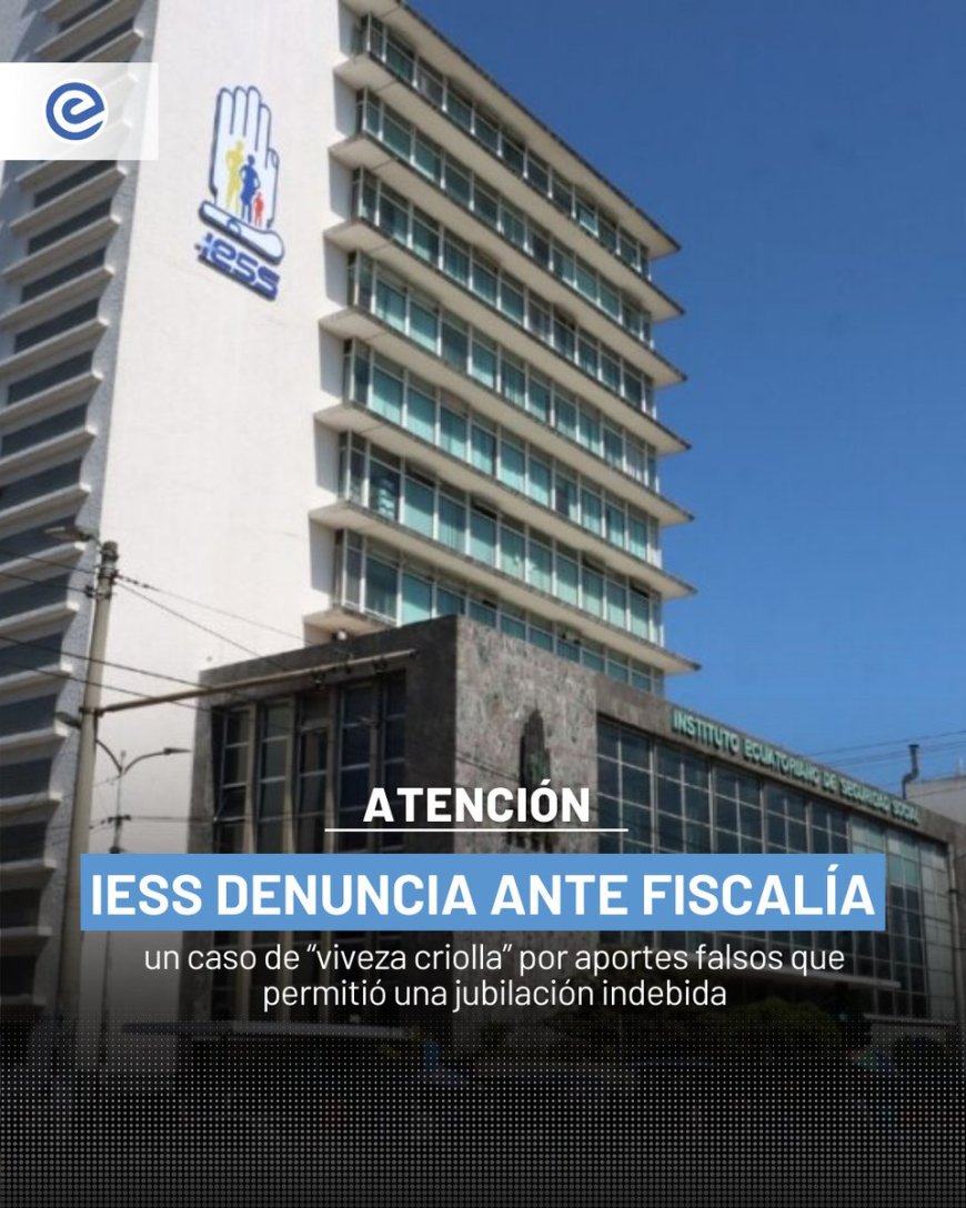 IESS denuncia presunto fraude en aportes jubilares