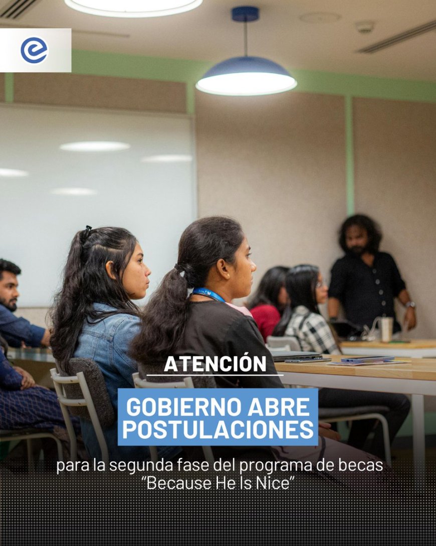 Gobierno impulsa segunda fase de becas 'Because He Is Nice' para fortalecer el inglés