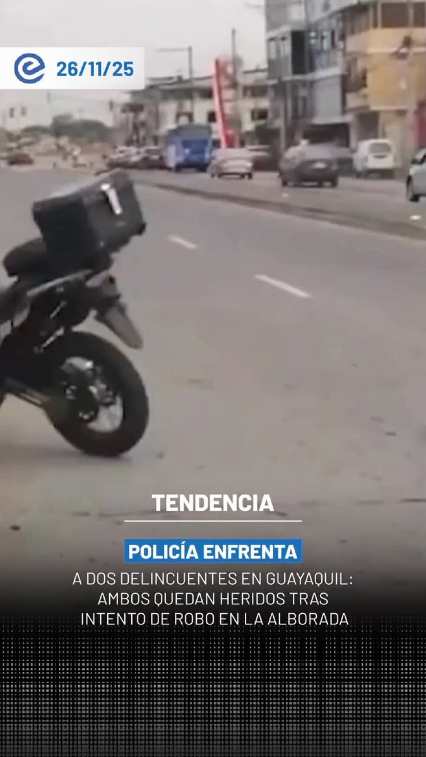 Policía frustra robo en La Alborada: Delincuentes heridos en Guayaquil