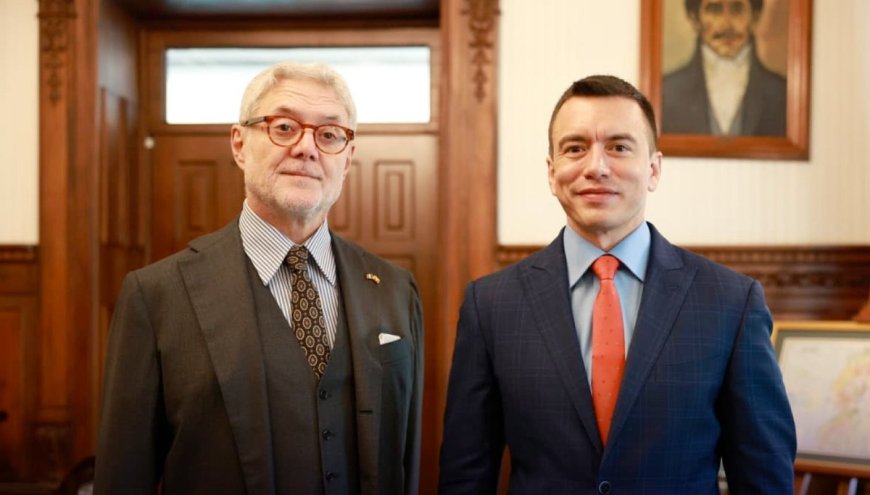 Cooperación internacional contra el crimen organizado reforzada tras reunión Noboa-Melillo