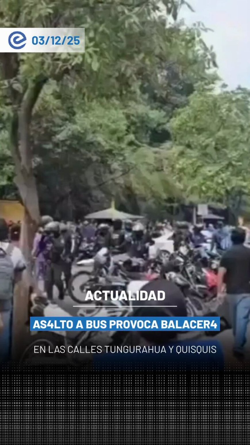 Balacera cerca de la Universidad de Guayaquil: Asalto a bus deja un herido