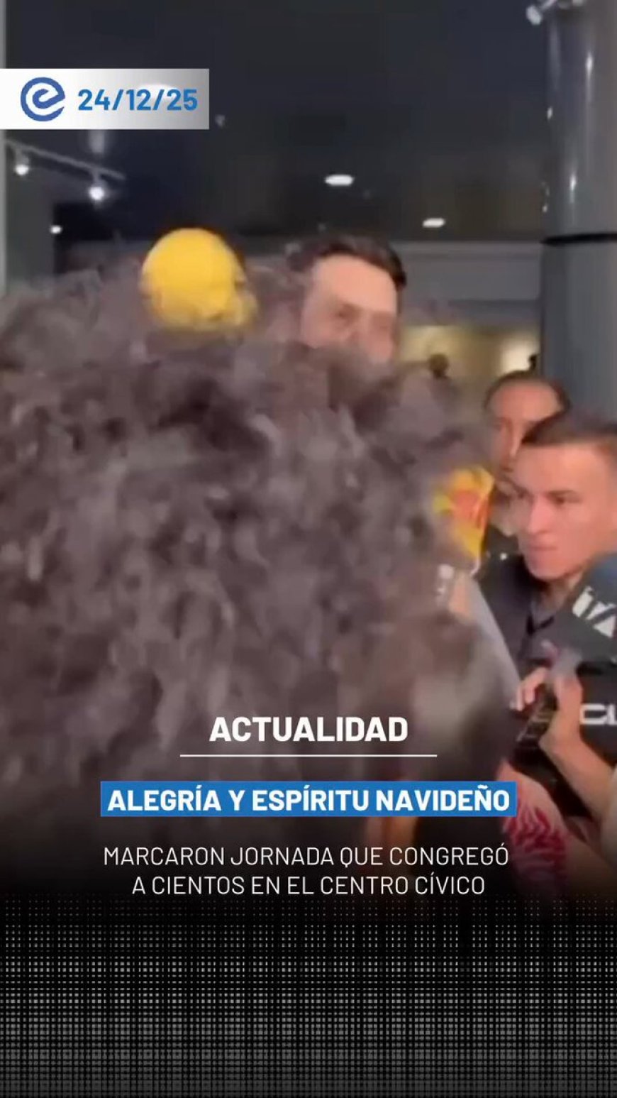 🔵 El presidente de la Asamblea Nacional, Niels Olsen, resaltó la realización del evento Abrazando Sueños, que congregó a niños y familias en el Teatro Centro Cívico Eloy Alfaro.