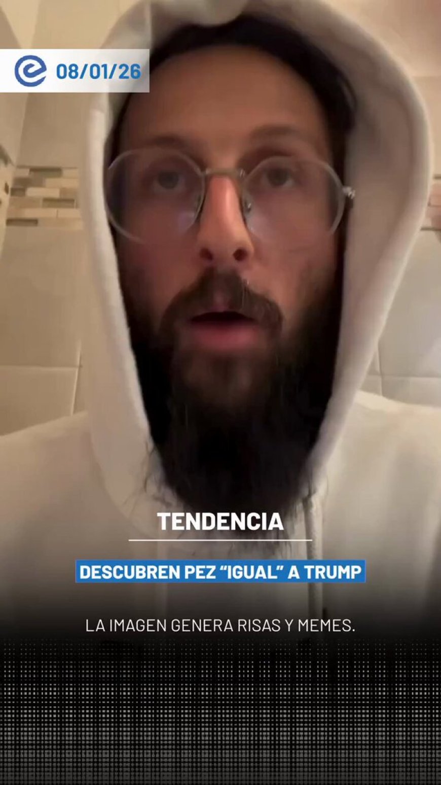 🔵 Un video se volvió viral en redes sociales tras mostrar a un pez con un sorprendente parecido a Donald Trump, generando miles de reacciones y comentarios en redes sociales.