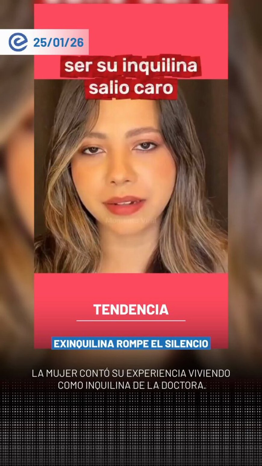 🔵 En Bogotá, Colombia, continúa la polémica en torno a la doctora Liliana, luego de que una joven afirmara ser su inquilina y denunciara la presunta desaparición de sus pertenencias personales.