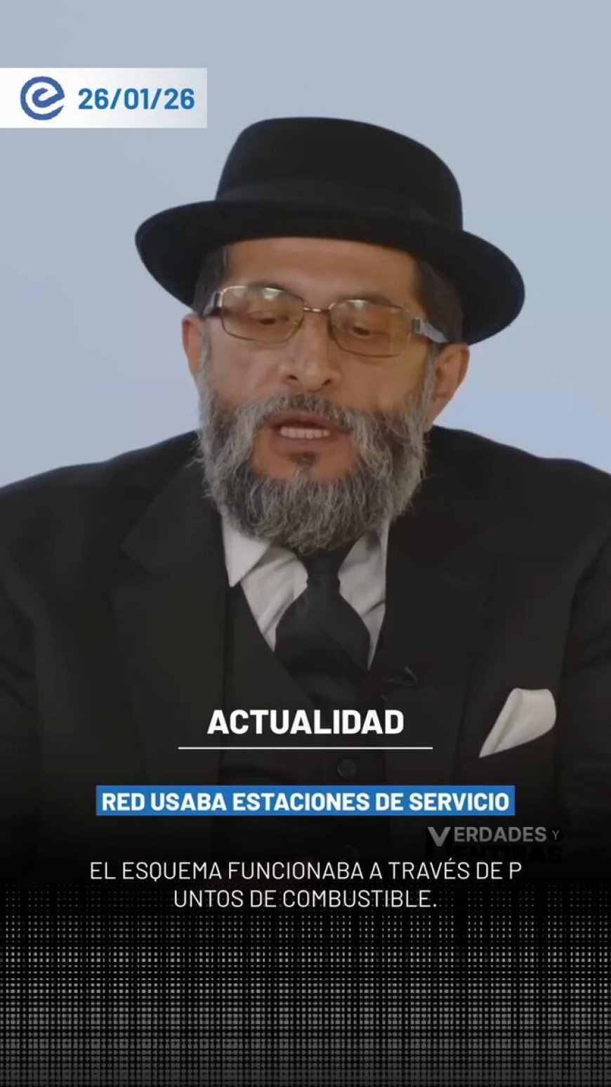 🔵 El doctor Iván Durazno informó que el esquema de comercialización irregular habría operado desde varias estaciones de servicio, mientras el proceso judicial que involucra a Aquiles Álvarez avanza con nueva información institucional. Fuente: @vym_tv