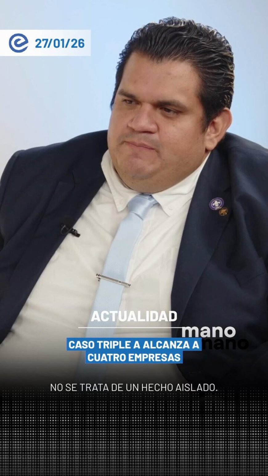 🔵 En @vym_tv, Pedro Mendoza afirmó que COPEDESA no contaba con autorización para vender 2.173.500 galones de diésel a Fuelcorp. El caso forma parte de la investigación del Caso Triple A, en el que está siendo investigado Aquiles Álvarez. #ManoAMano