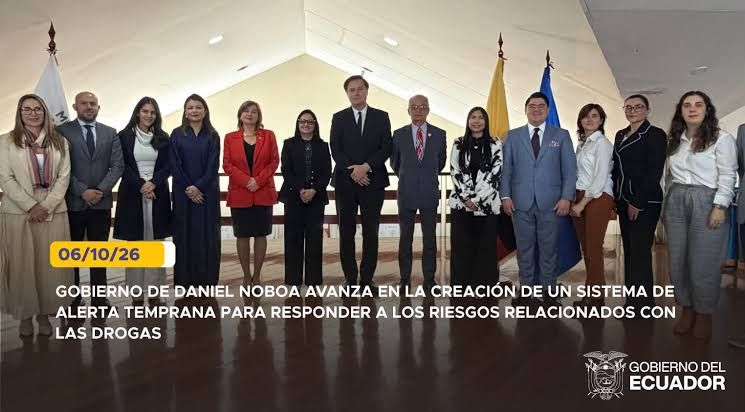 Ecuador implementa sistema de alerta temprana contra el narcotráfico con respaldo técnico europeo