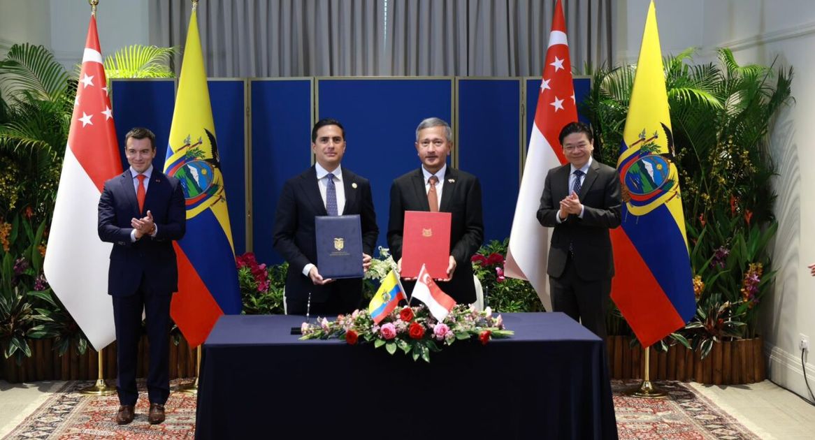 Ecuador debe capitalizar la apertura comercial con Singapur para atraer inversiones asiáticas