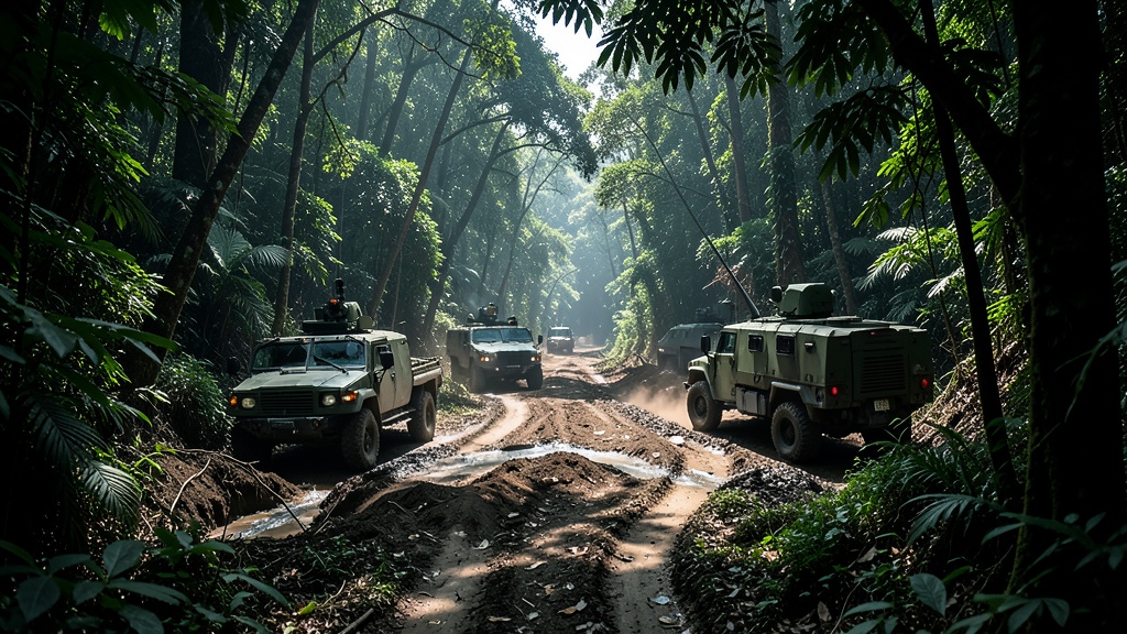 El Ejército desmantela dos focos de minería ilegal en la Amazonía ecuatoriana tras inteligencia militar