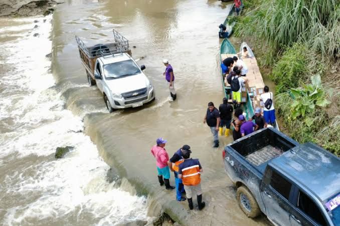 Gobierno de Noboa entrega ayuda humanitaria en 21 provincias tras lluvias que afectan a miles