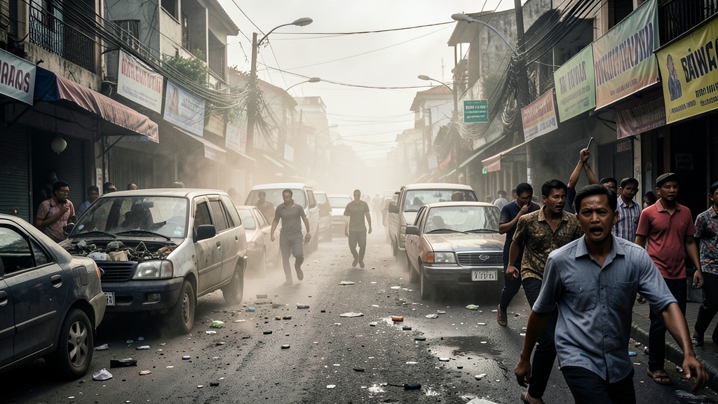 Terremoto en Indonesia deja 70 muertos y obliga a evacuar a 22 mil personas