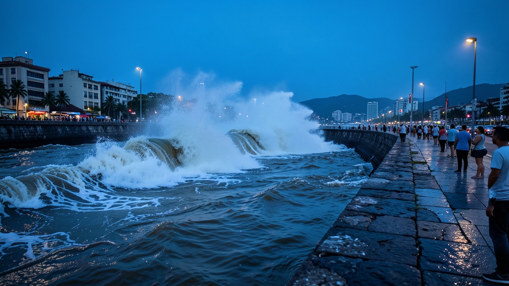 El fenómeno El Niño eleva el nivel del mar y aumenta riesgos climáticos en Ecuador