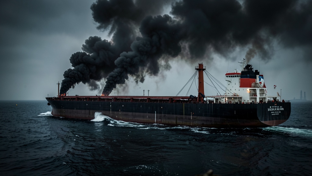 Explosión cerca de petrolero en Estrecho de Ormuz activa alerta marítima