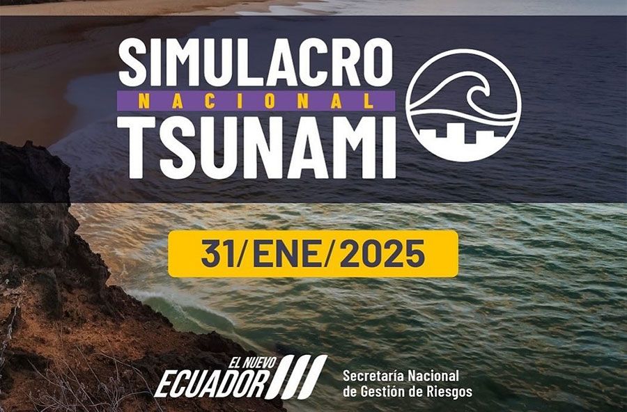 Islas Galápagos establecen modelo nacional de preparación ante tsunamis en Ecuador