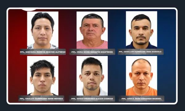 Policía Nacional identifica a seis fugitivos escapados del penal de Santo Domingo mediante túnel