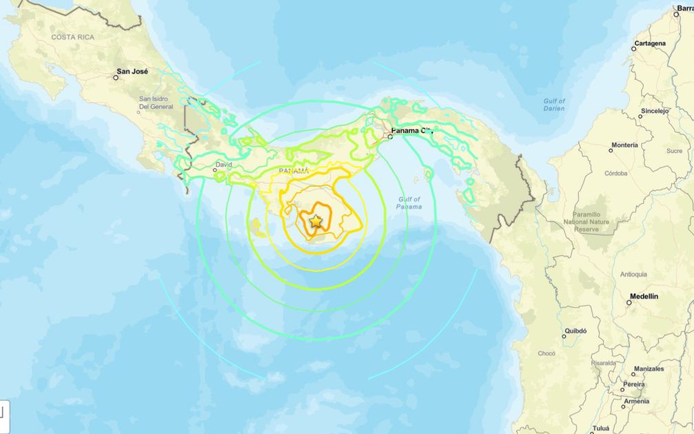 Terremoto magnitud 7,7 sacude Panamá; evacuaciones en Ciudad de Panamá