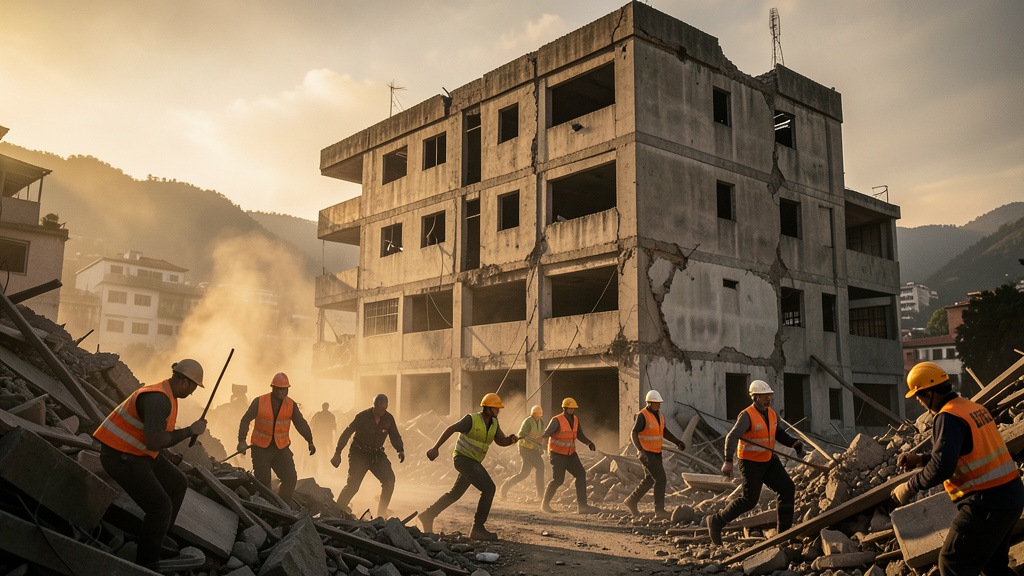 Terremoto en Colombia: se agota tiempo para hallar sobrevivientes
