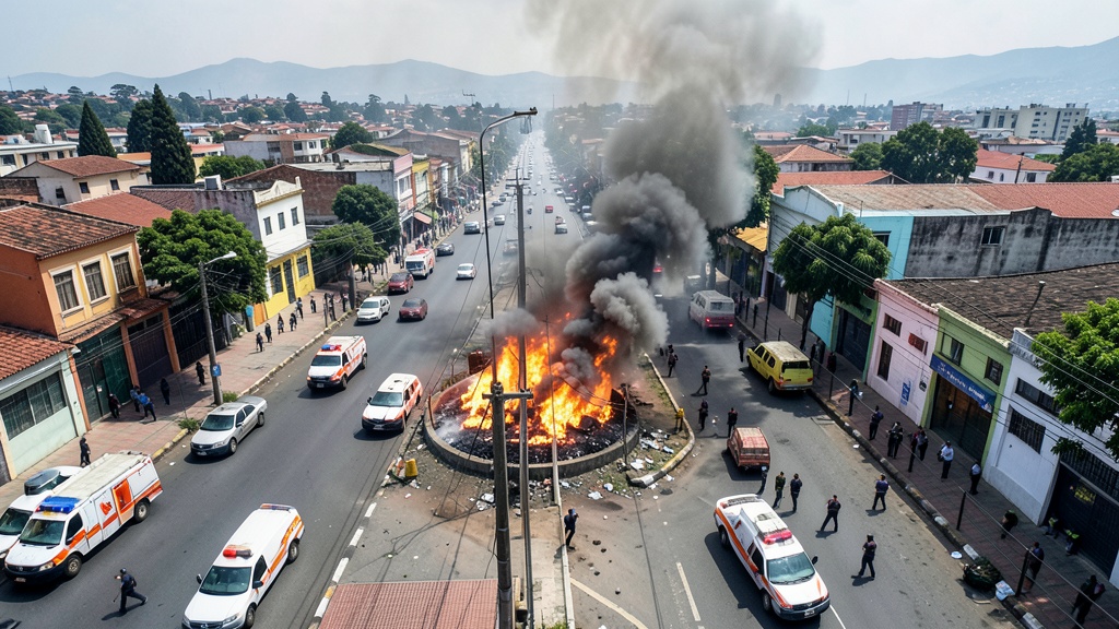 Siete heridos tras emergencias en Quito: siniestro vial y explosión de gas
