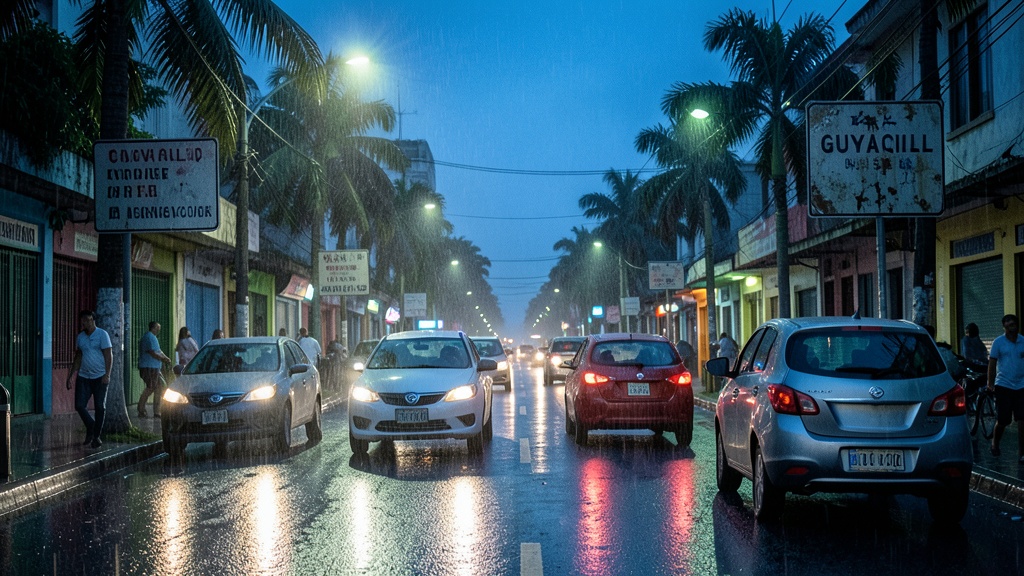 Conductores alertan sobre peligros en infraestructura vial de Guayaquil por falta de señalización