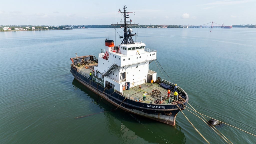 Barco Wave Sentinel inicia reparación del cable submarino dañado por sismo