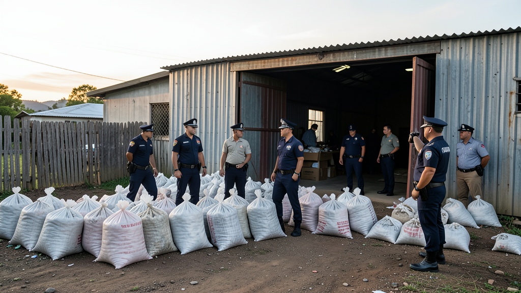 Operación en El Oro detiene a tres criminales y decomisa mil sobres de cocaína