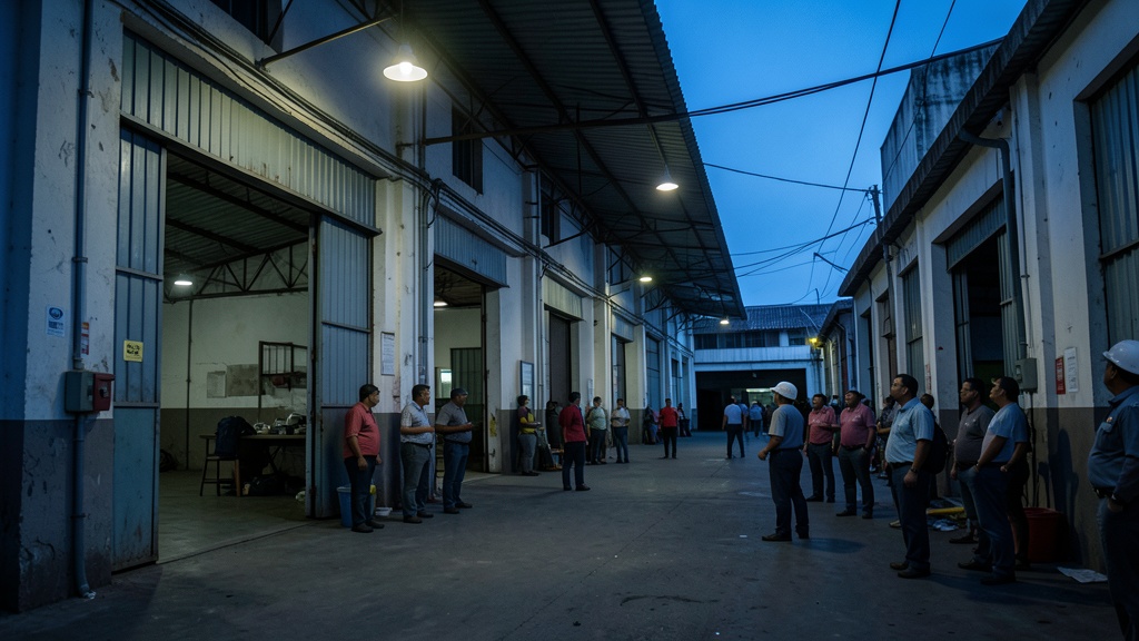 Industrias ecuatorianas ajustan horarios ante racionamiento eléctrico y buscan estabilidad energética