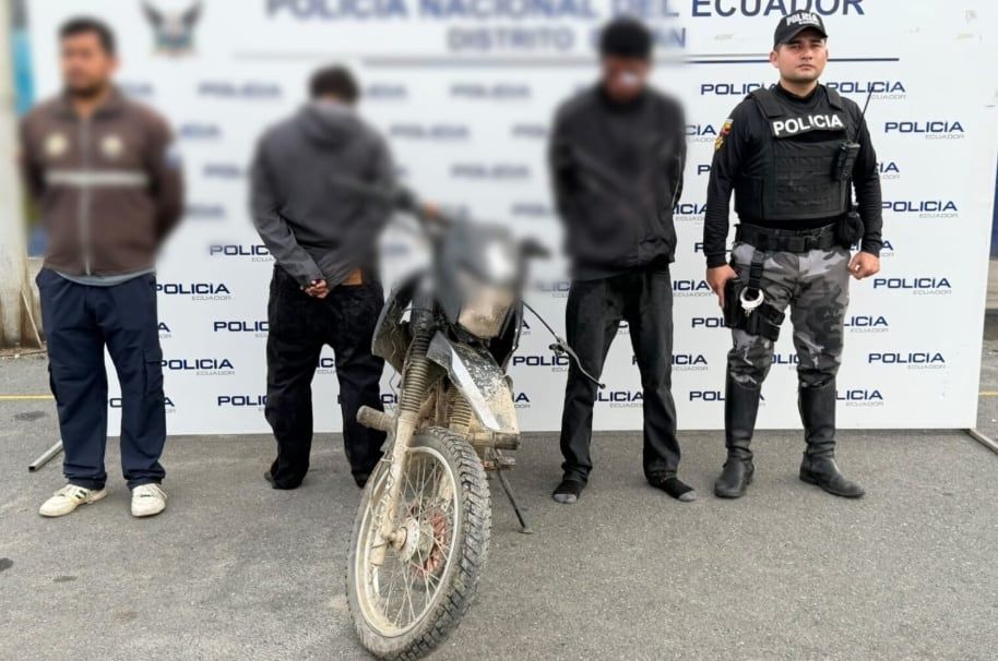 Policía detiene a dos sospechosos del asesinato de conductor en Durán