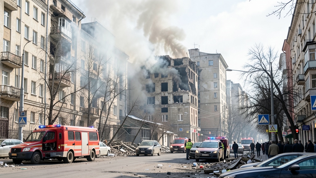 Ataque ruso contra Kiev deja al menos 13 muertos daña infraestructura civil