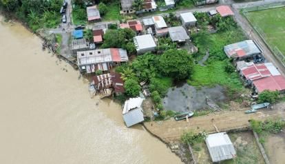 COE Esmeraldas evalúa emergencia tras fuertes lluvias y daños