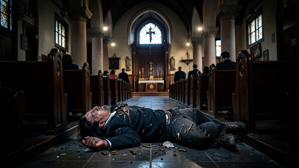 Homicidio en Manta: Asesinan a tiros a un hombre que oraba dentro de una iglesia
