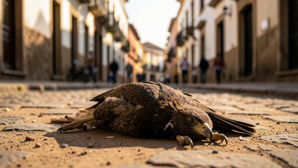 Muere águila rescatada en Cuenca tras ser baleada con perdigones