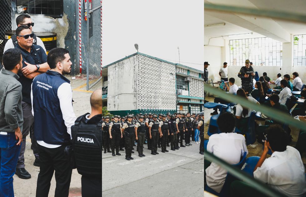 Plan Escudo refuerza seguridad escolar con controles preventivos en Guayaquil