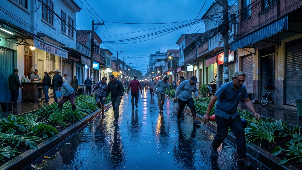 Inamhi emite alerta roja por lluvias intensas en Guayas, Los Ríos, Manabí y Santa Elena
