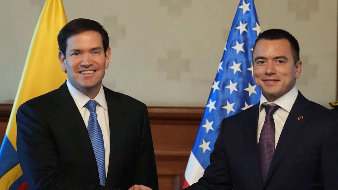 Marco Rubio regresa a Ecuador para fortalecer alianza antinarcóticos