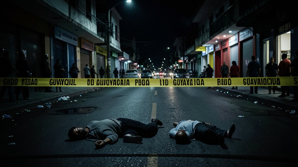 Ataque armado deja tres muertos y dos heridos en Guayaquil; aprehenden sospechoso