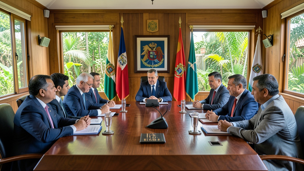 Abelardo De La Espriella asume presidencia colombiana y presenta su gabinete ministerial