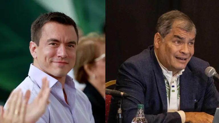 Noboa desafía a Correa: 'Ya mismo te toca a ti' por retorno de Serrano