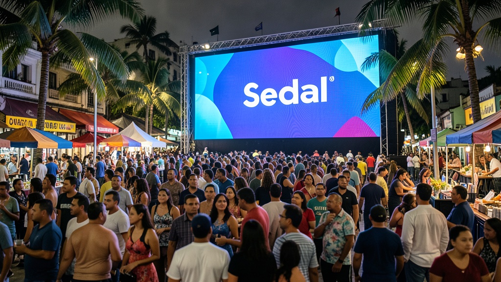 Sedal transformó concierto de Rawayana con activación integral en Guayaquil