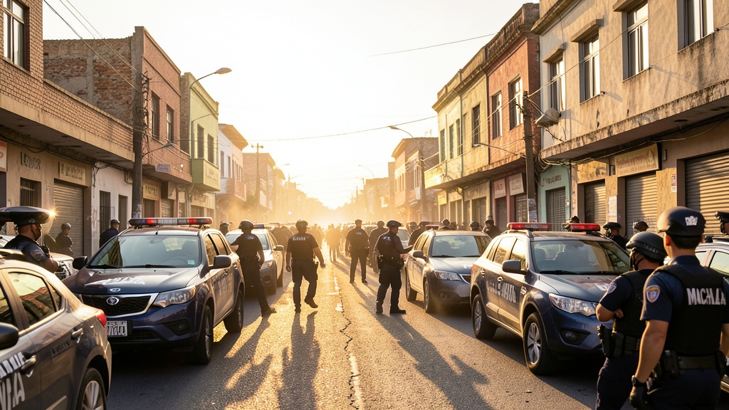 Operación Sombra desmantela red criminal en Machala y Pasaje con 18 allanamientos simultáneos