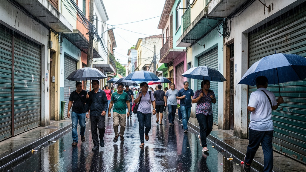El INAMHI extiende alerta por lluvias intensas en Ecuador hasta el 15 de junio