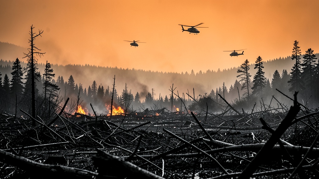 Incendios forestales devastan el noroeste de EE. UU.: Crisis climática exige cooperación global
