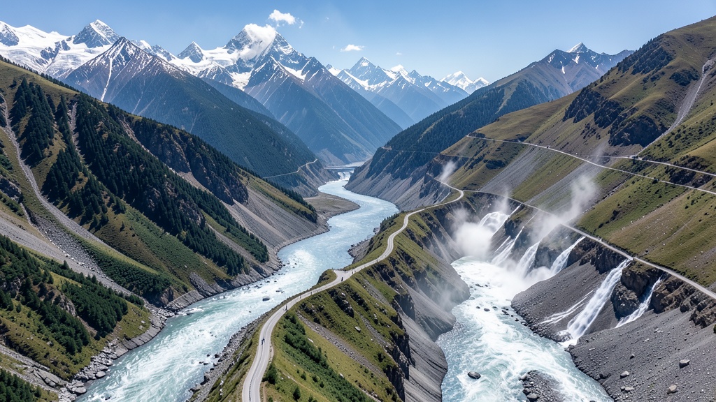 China alerta riesgos de inundación por represas naturales en frontera con Nepal
