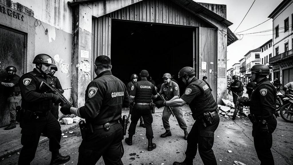 Policía captura a cabecilla de facción de Los Choneros en centro de acopio de armas en Guayaquil