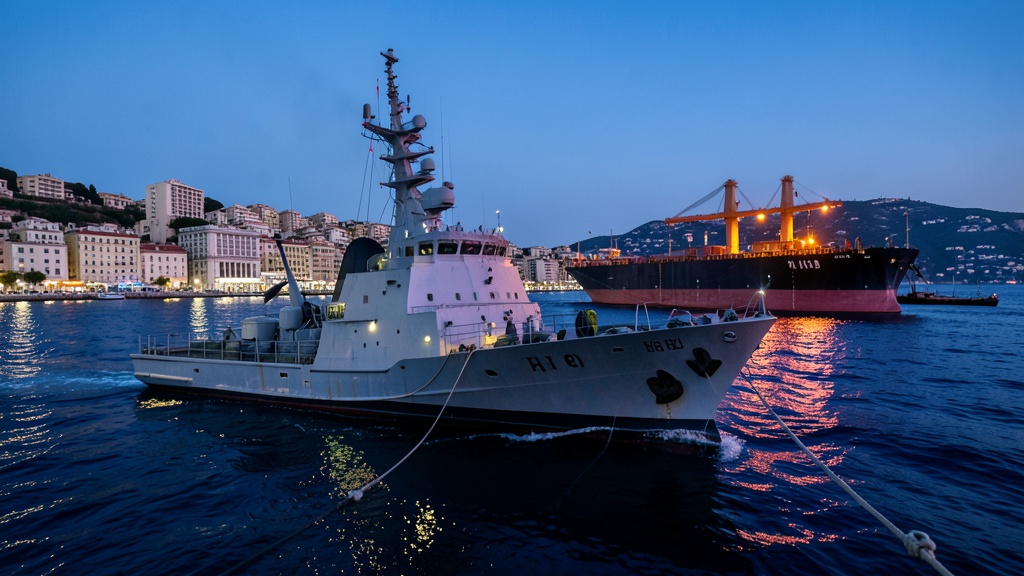 Marina francesa intercepta petrolero ruso frente a Sicilia para desmantelar flota fantasma