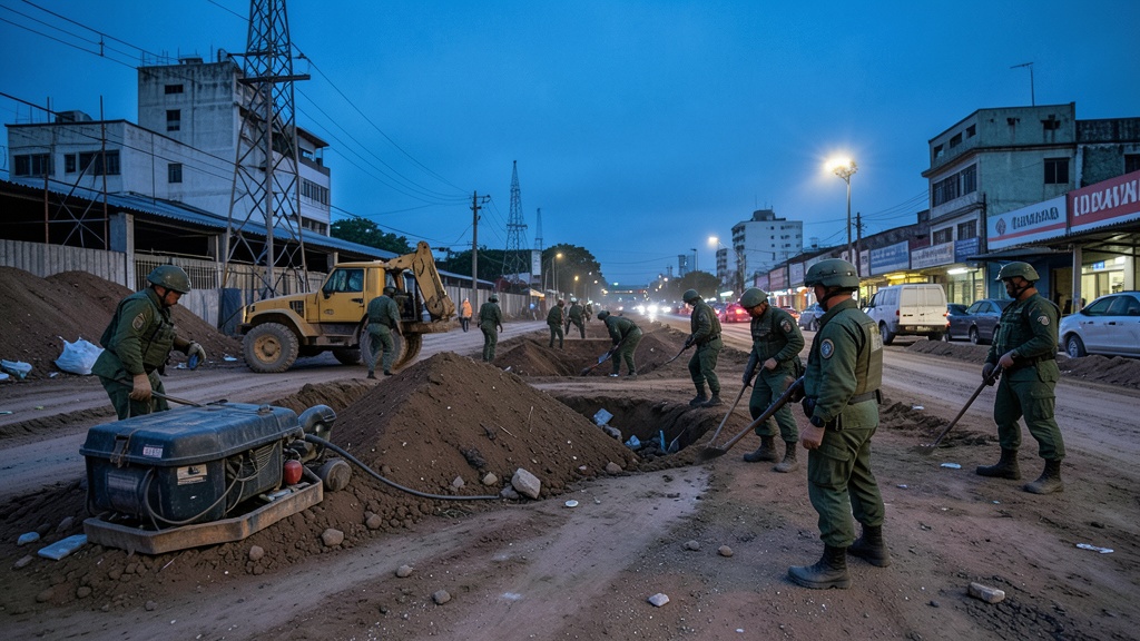 El Ejército ecuatoriano destruye maquinaria y recupera territorio en operación contra la minería ilegal