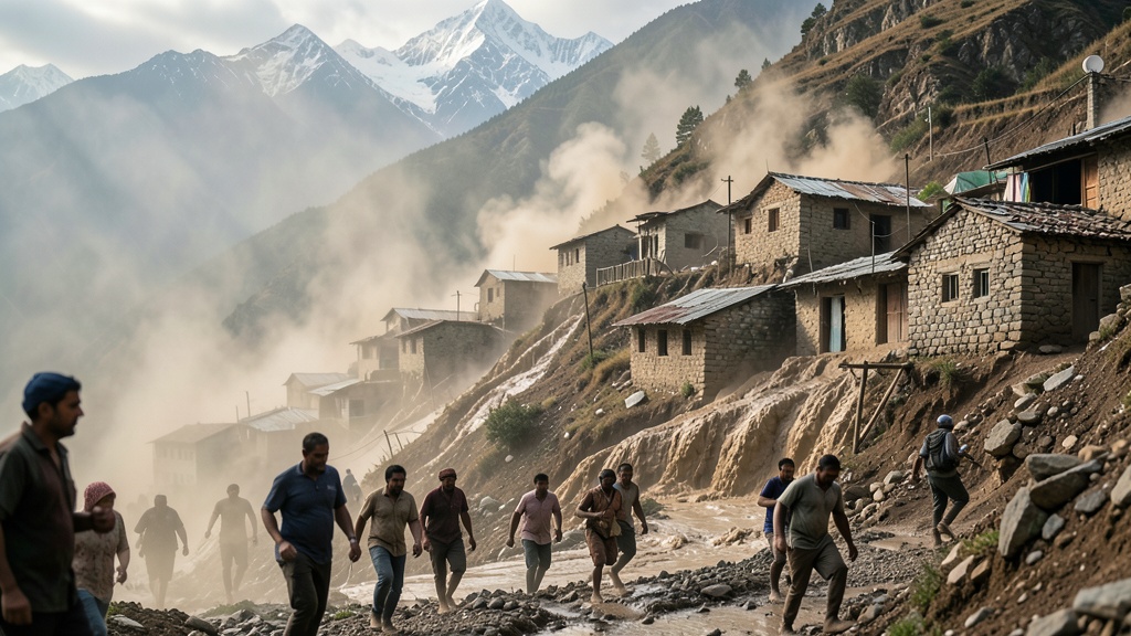 Tragedia fronteriza entre el Tíbet y Nepal deja muertos y comunidades arrasadas