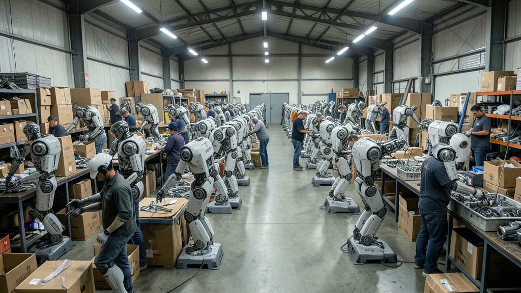 El Comercio destaca que por cada robot humanoide existen 86 industriales dominando la producción ecuatoriana